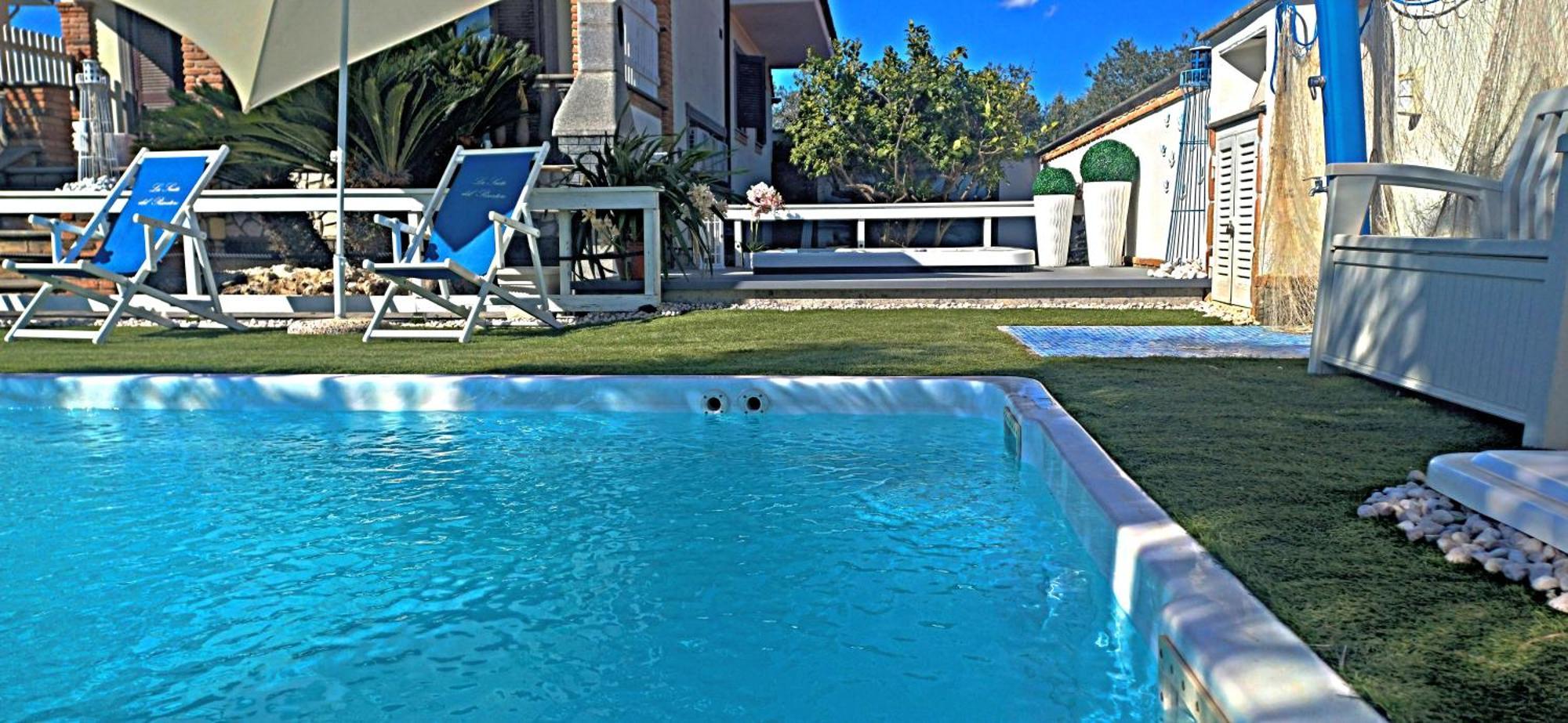 Alloggi Turistici Con Piscina Palestra Jacuzzi Sauna Анціо Екстер'єр фото