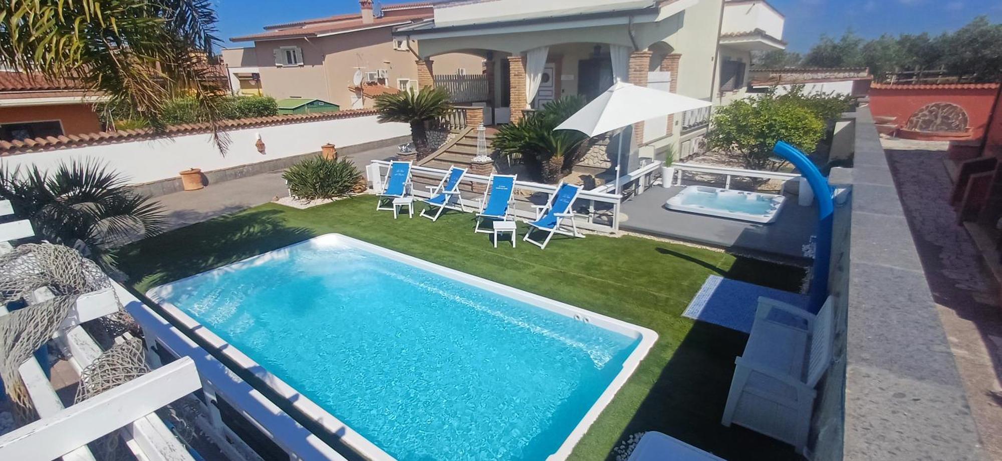 Alloggi Turistici Con Piscina Palestra Jacuzzi Sauna Анціо Екстер'єр фото